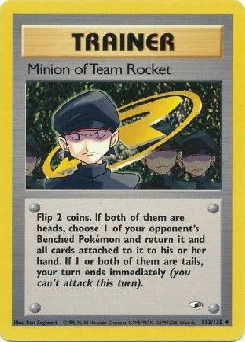 Minion of Team Rocket (113/132) [Gym Heroes Unlimited] | Mindsight Gaming