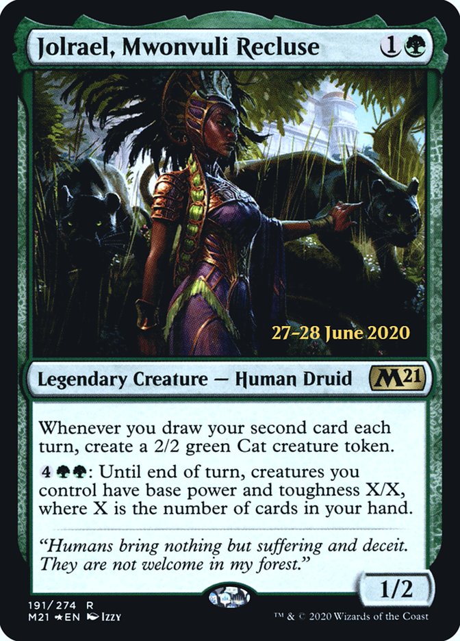 Jolrael, Mwonvuli Recluse  [Core Set 2021 Prerelease Promos] | Mindsight Gaming