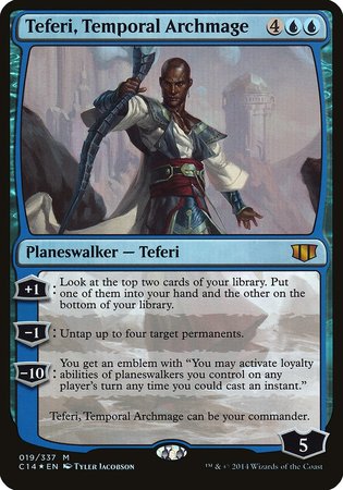 Teferi, Temporal Archmage (Commander 2014) [Commander 2014 Oversized] | Mindsight Gaming