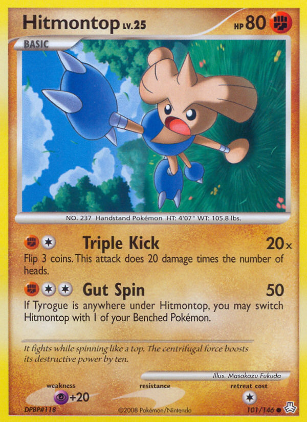 Hitmontop (101/146) [Diamond & Pearl: Legends Awakened] | Mindsight Gaming