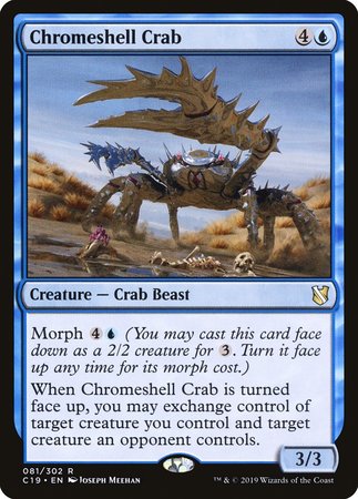 Chromeshell Crab [Commander 2019] | Mindsight Gaming