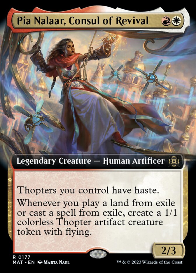 Pia Nalaar, Consul of Revival (Extended Art) [March of the Machine: The Aftermath] | Mindsight Gaming