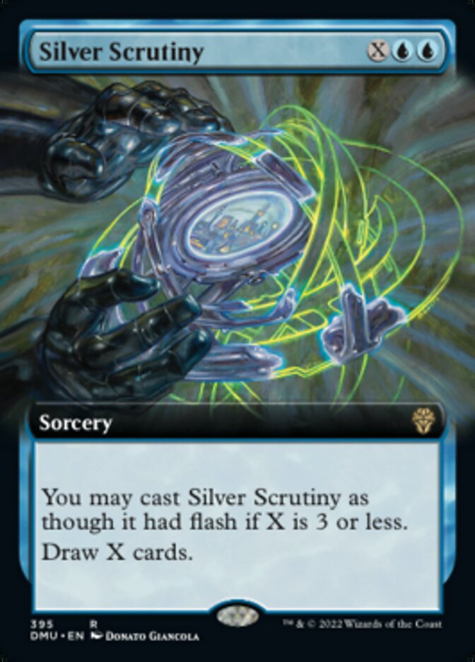 Silver Scrutiny (Extended Art) [Dominaria United] | Mindsight Gaming