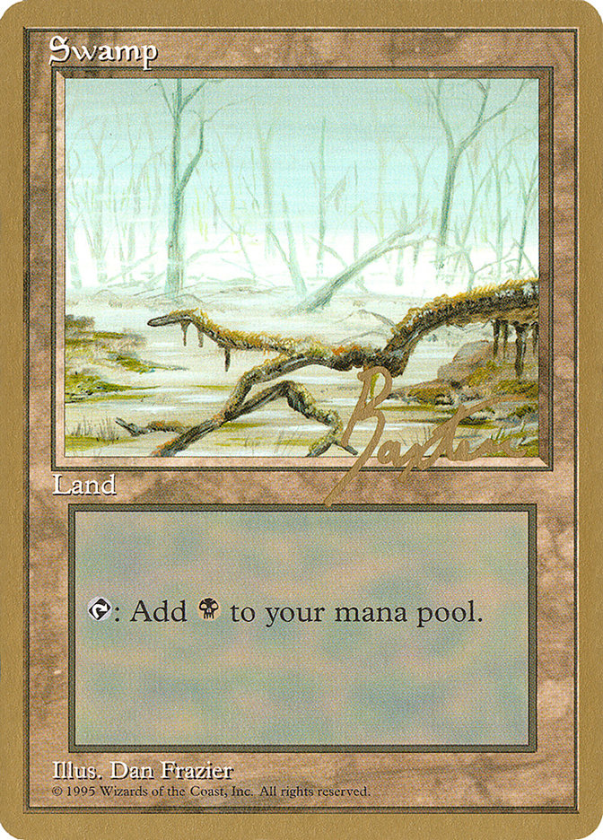 Swamp (gb372) (George Baxter) [Pro Tour Collector Set] | Mindsight Gaming