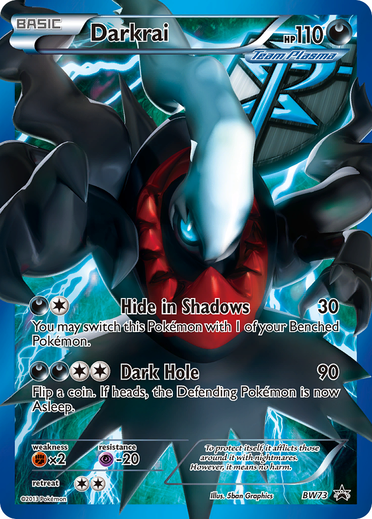 Darkrai (BW73) [Black & White: Black Star Promos] | Mindsight Gaming