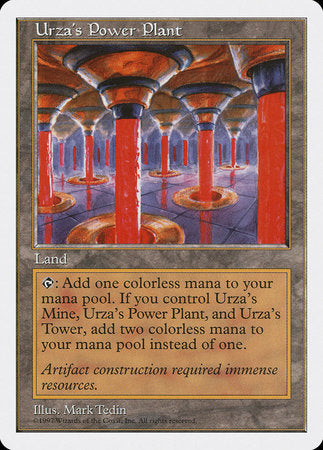 Urza's Power Plant [Fifth Edition] | Mindsight Gaming