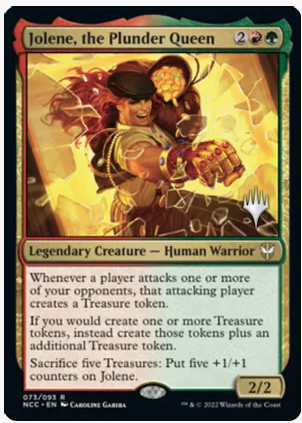 Jolene, the Plunder Queen (Promo Pack) [Streets of New Capenna Commander Promos] | Mindsight Gaming