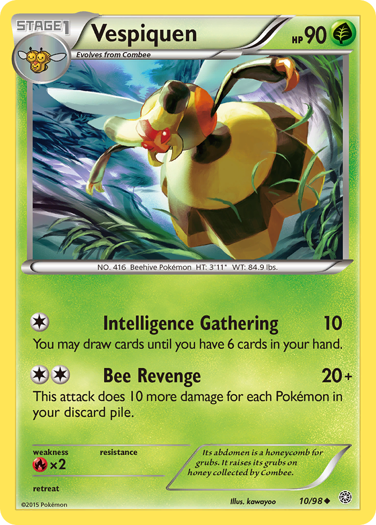 Vespiquen (10/98) [XY: Ancient Origins] | Mindsight Gaming