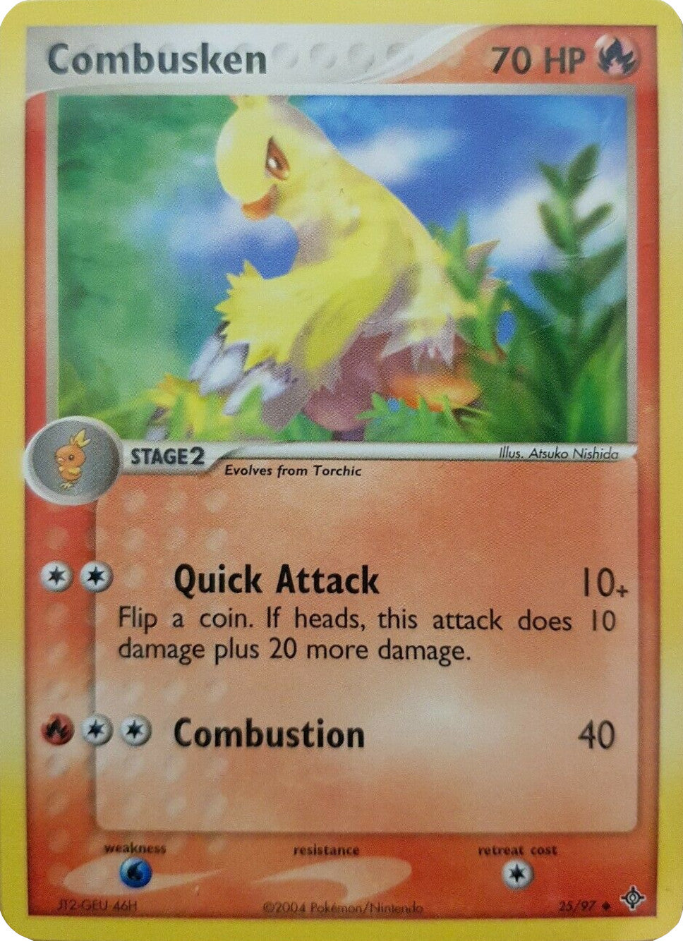 Combusken (25/97) [EX: Battle Stadium] | Mindsight Gaming