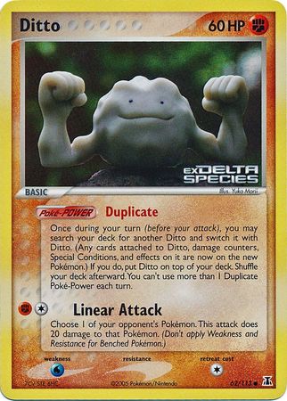 Ditto (62/113) (Stamped) [EX: Delta Species] | Mindsight Gaming