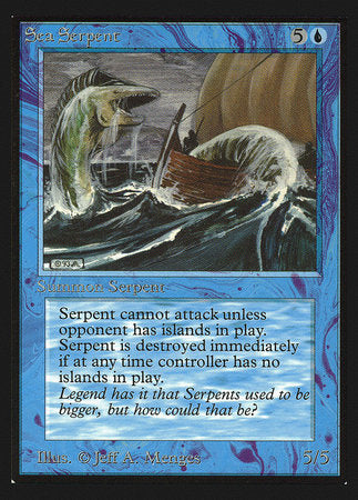 Sea Serpent (IE) [Intl. Collectors’ Edition] | Mindsight Gaming