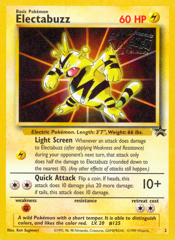 Electabuzz (2) [Wizards of the Coast: Black Star Promos] | Mindsight Gaming