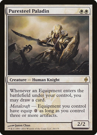 Puresteel Paladin [New Phyrexia] | Mindsight Gaming