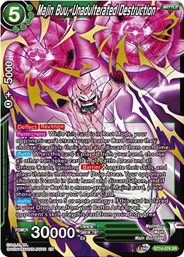 Majin Buu, Unadulterated Destruction (BT14-076) [Cross Spirits] | Mindsight Gaming