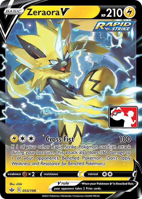 Zeraora V (053/198) [Prize Pack Series One] | Mindsight Gaming