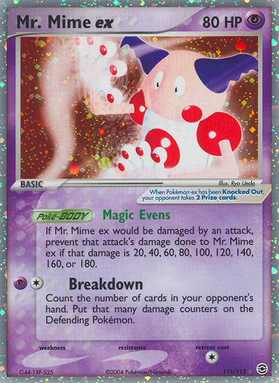 Mr. Mime ex (111/112) [EX: FireRed & LeafGreen] | Mindsight Gaming