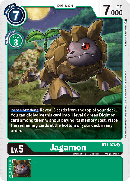 Jagamon [BT1-078] [Release Special Booster Ver.1.0] | Mindsight Gaming