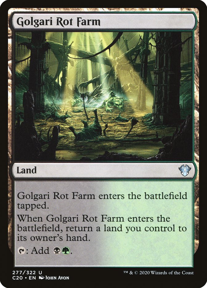 Golgari Rot Farm [Commander 2020] | Mindsight Gaming