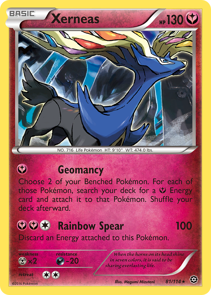 Xerneas (81/114) [XY: Steam Siege] | Mindsight Gaming