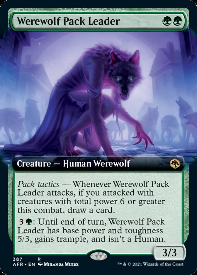 Werewolf Pack Leader (Extended) [Dungeons & Dragons: Adventures in the Forgotten Realms] | Mindsight Gaming