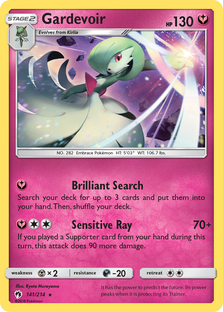 Gardevoir (141/214) [Sun & Moon: Lost Thunder] | Mindsight Gaming