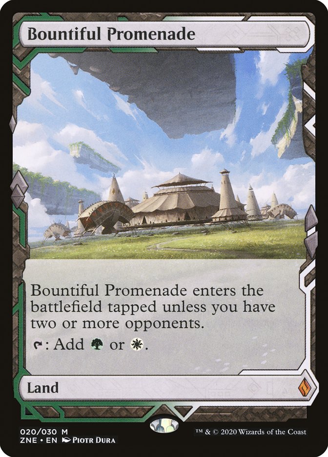 Bountiful Promenade [Zendikar Rising Expeditions] | Mindsight Gaming