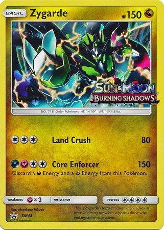 Zygarde (SM48) (Staff Prerelease Promo) [Sun & Moon: Black Star Promos] | Mindsight Gaming