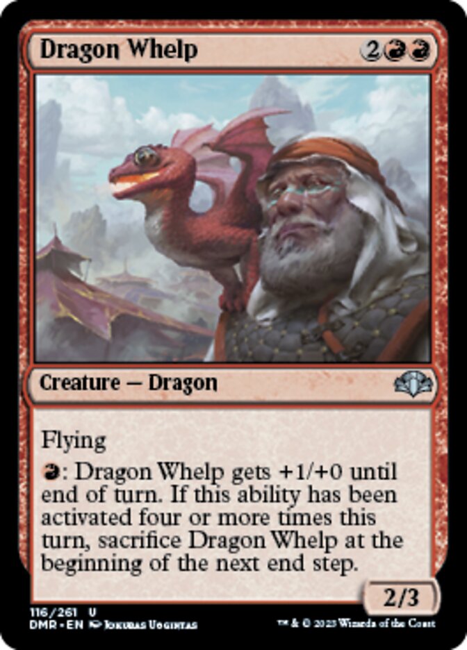 Dragon Whelp [Dominaria Remastered] | Mindsight Gaming