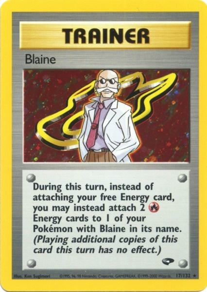 Blaine (17/132) [Gym Challenge Unlimited] | Mindsight Gaming