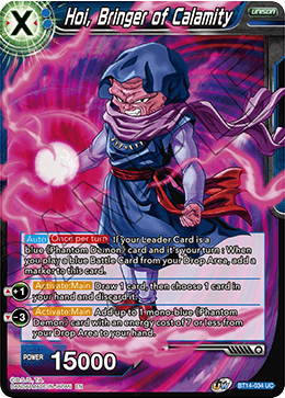 Hoi, Bringer of Calamity (BT14-034) [Cross Spirits] | Mindsight Gaming