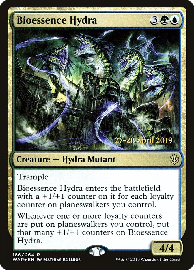 Bioessence Hydra  [War of the Spark Prerelease Promos] | Mindsight Gaming