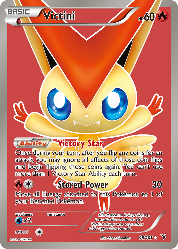 Victini (98/101) [Black & White: Noble Victories] | Mindsight Gaming