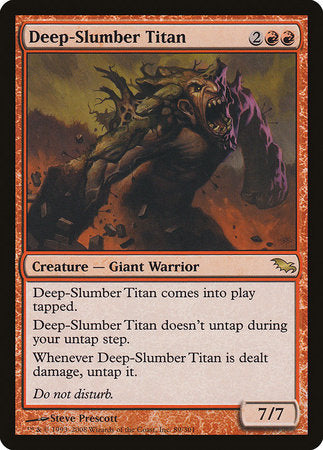 Deep-Slumber Titan [Shadowmoor] | Mindsight Gaming