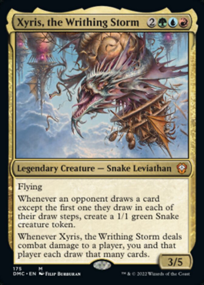 Xyris, the Writhing Storm [Dominaria United Commander] | Mindsight Gaming