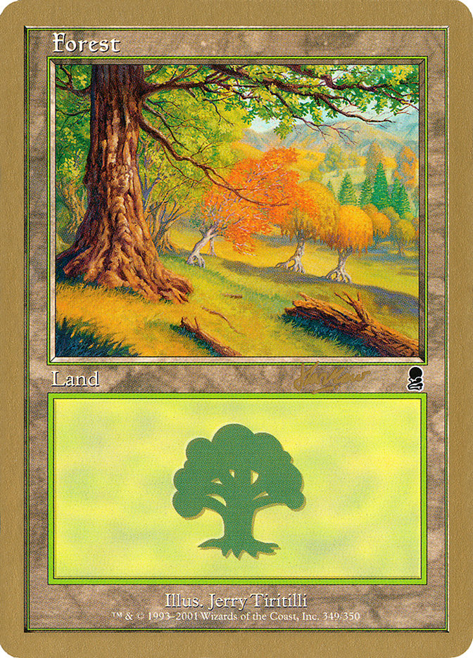 Forest (shh349) (Sim Han How) [World Championship Decks 2002] | Mindsight Gaming