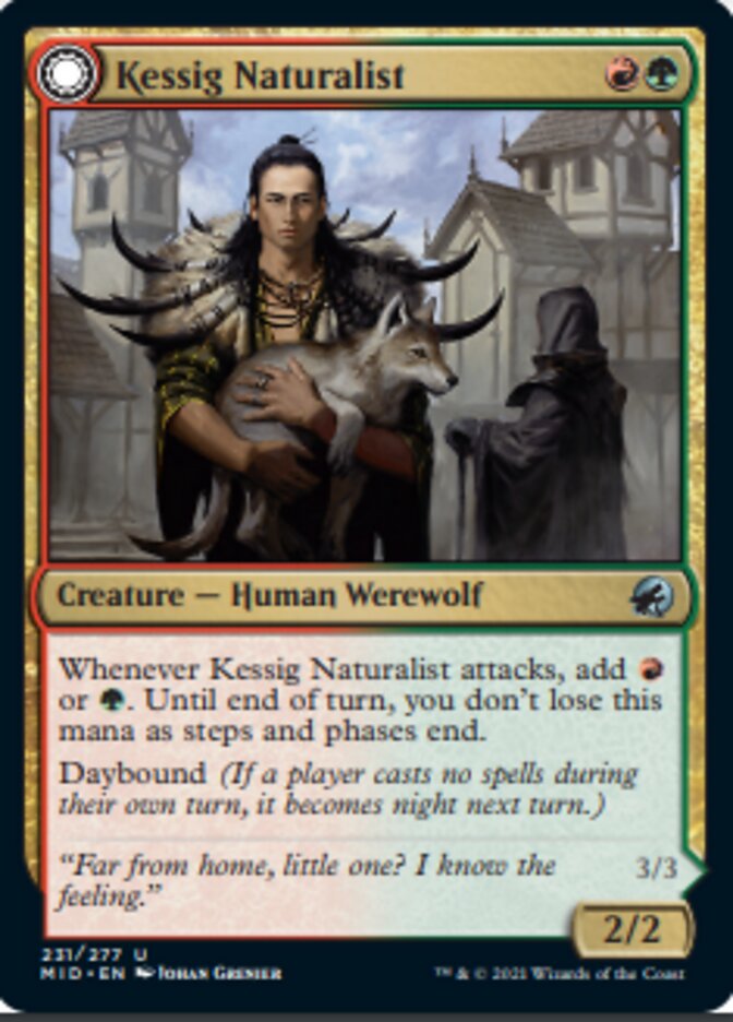 Kessig Naturalist // Lord of the Ulvenwald [Innistrad: Midnight Hunt] | Mindsight Gaming