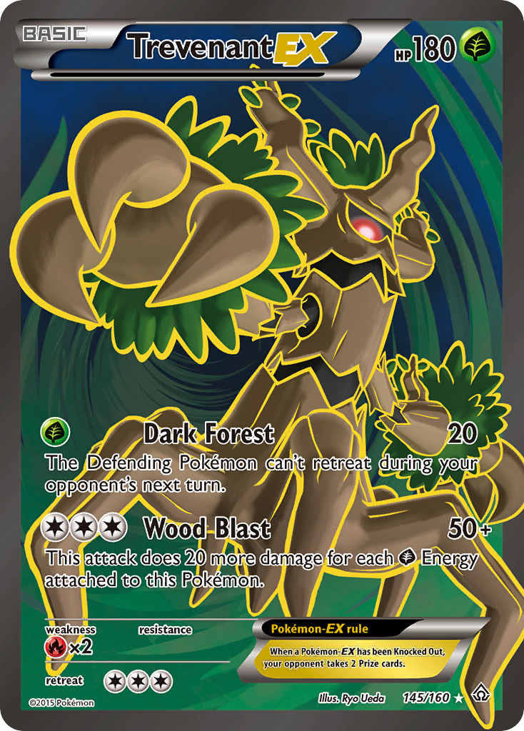 Trevenant EX (145/160) [XY: Primal Clash] | Mindsight Gaming