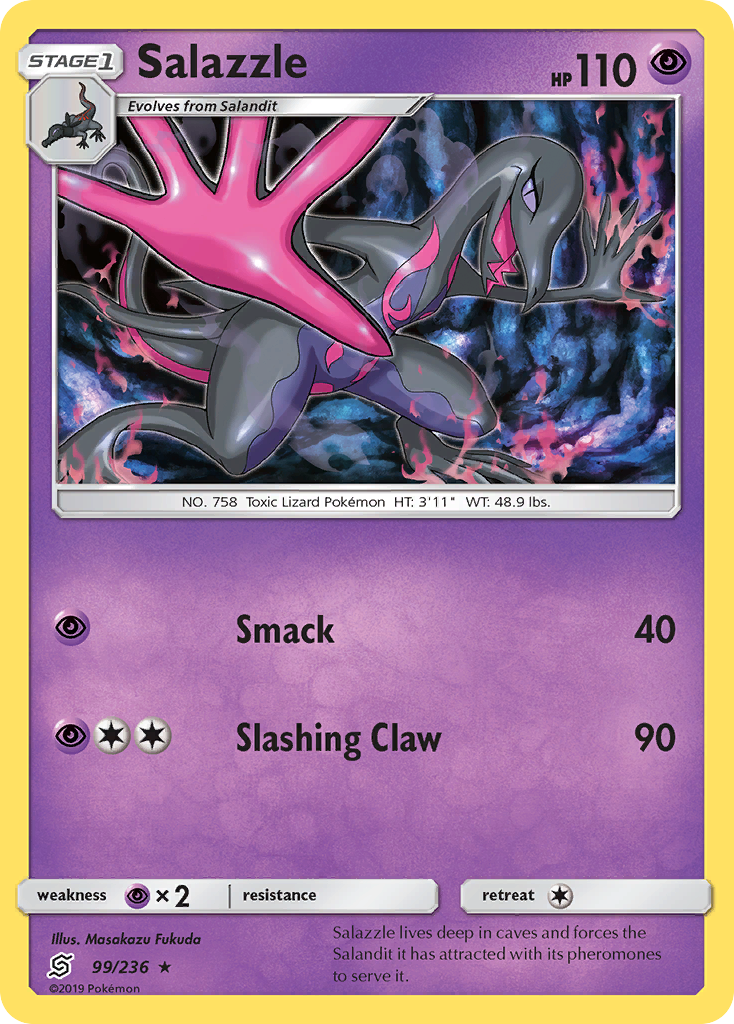 Salazzle (99/236) [Sun & Moon: Unified Minds] | Mindsight Gaming