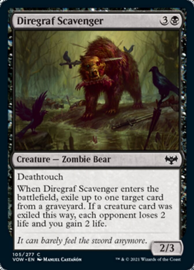 Diregraf Scavenger [Innistrad: Crimson Vow] | Mindsight Gaming