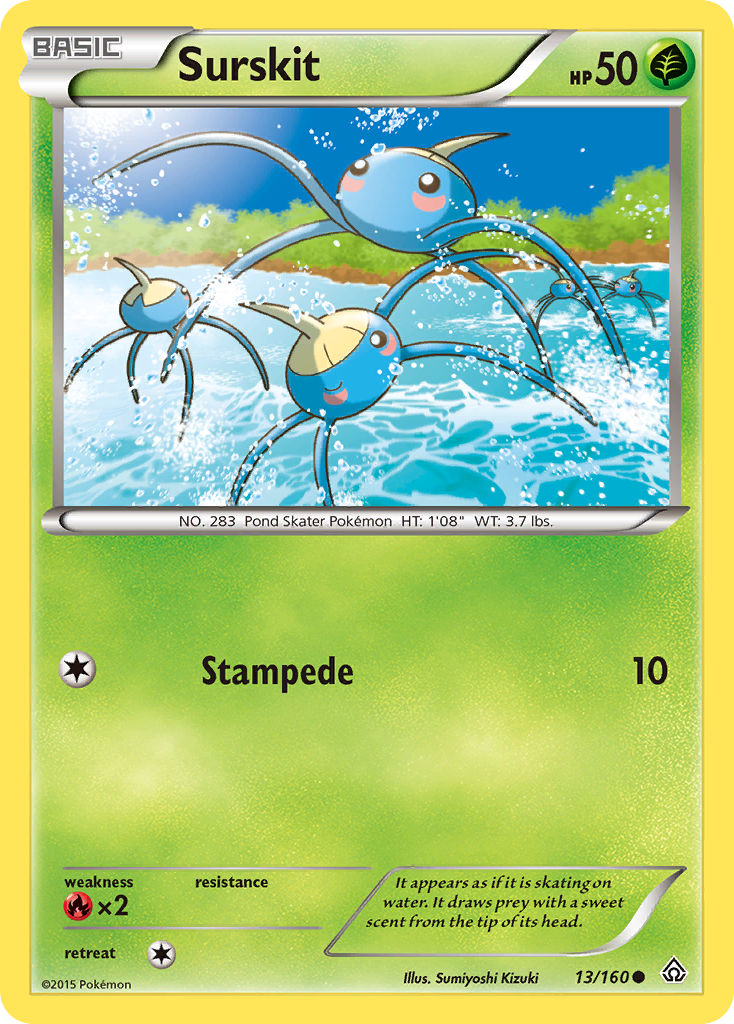 Surskit (13/160) [XY: Primal Clash] | Mindsight Gaming