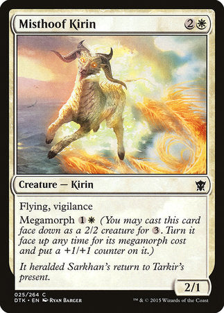 Misthoof Kirin [Dragons of Tarkir] | Mindsight Gaming