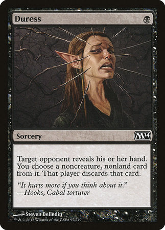 Duress [Magic 2014] | Mindsight Gaming