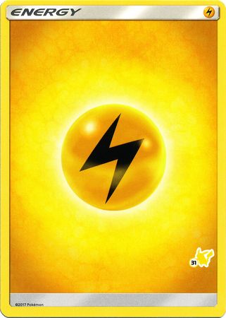 Lightning Energy (Pikachu Stamp #31) [Battle Academy 2020] | Mindsight Gaming