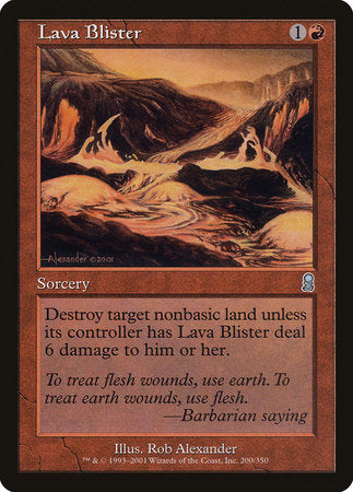 Lava Blister [Odyssey] | Mindsight Gaming