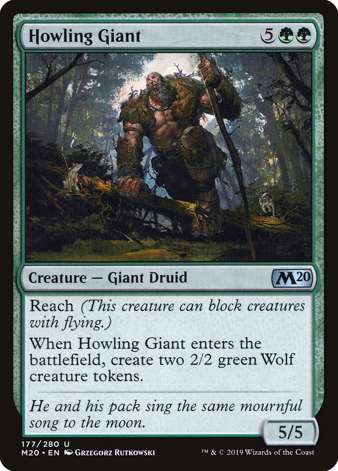 Howling Giant [Core Set 2020] | Mindsight Gaming