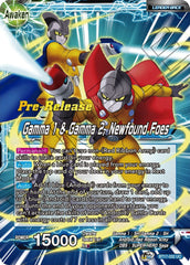 Gamma 1 & Gamma 2 // Gamma 1 & Gamma 2, Newfound Foes (BT17-032) [Ultimate Squad Prerelease Promos] | Mindsight Gaming