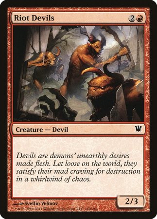 Riot Devils [Innistrad] | Mindsight Gaming