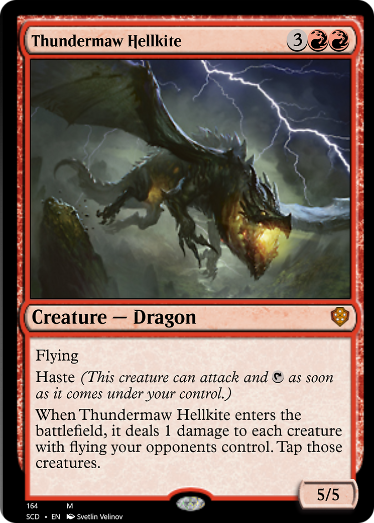 Thundermaw Hellkite [Starter Commander Decks] | Mindsight Gaming