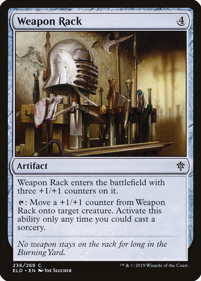 Weapon Rack [Throne of Eldraine] | Mindsight Gaming