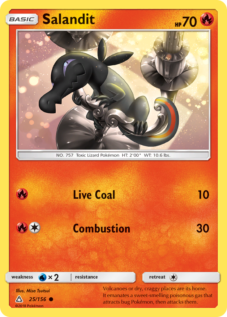 Salandit (25/156) [Sun & Moon: Ultra Prism] | Mindsight Gaming